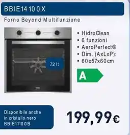 Unieuro beko BBIE 14 10 0 X offerta