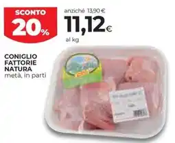Coop Coniglio FATTORIE NATURA offerta
