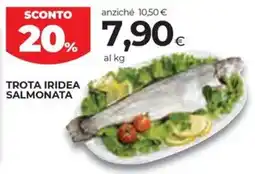 Coop Trota iridea salmonata offerta