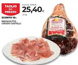 Coop Prosciutto crudo CASTELLI offerta