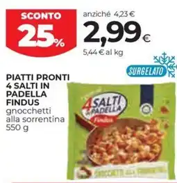 Coop Piatti pronti 4 salti in padella FINDUS offerta