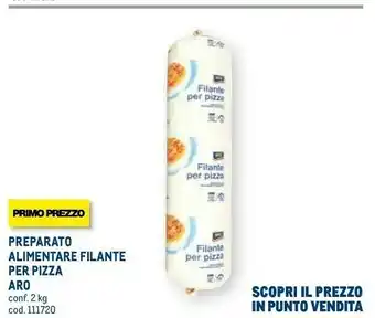 Metro Preparato alimentare filante per pizza offerta