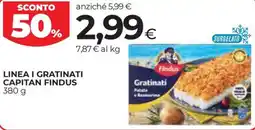 Coop Linea i gratinati capitan FINDUS offerta
