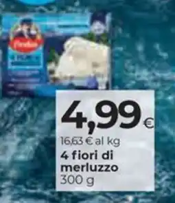 Coop 4 fiori di merluzzo offerta