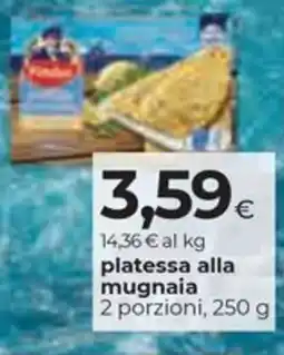 Coop Findus platessa alla mugnaia offerta