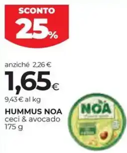 Coop Hummus NOA offerta