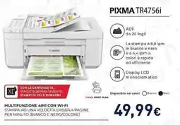Unieuro Canon PIXMA TR4756i offerta