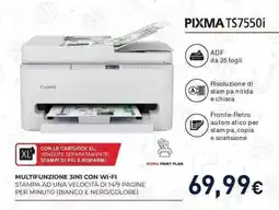 Unieuro Canon PIXMA TS7550i offerta