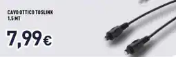 Unieuro CAVO OTTICO TOSLINK 1.5 MT offerta