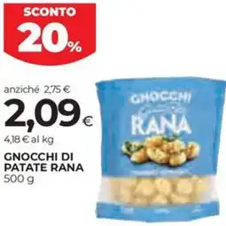 Coop Gnocchi di patate RANA offerta