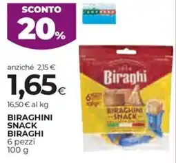 Coop Biraghini snack BIRAGHI offerta