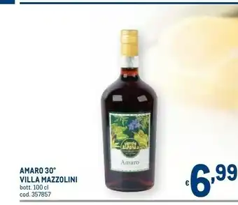 Metro Mazzolini amaro villa offerta