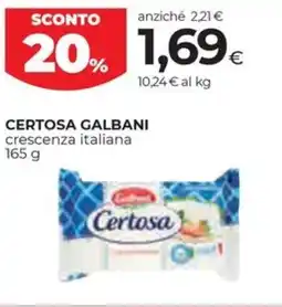 Coop Certosa GALBANI offerta