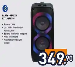 Unieuro ioplee PARTY SPEAKER EXTLPSPK659 offerta