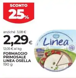 Coop Formaggio primosale linea OSELLA offerta