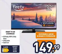 Unieuro JVC SMART TV LED LT32VRH3451 offerta
