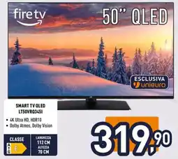 Unieuro JVC SMART TV QLED LT50VRQ3451 offerta