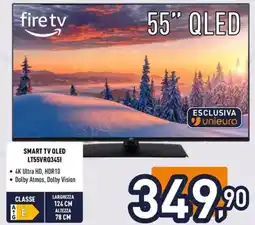 Unieuro JVC SMART TV QLED LT55VRQ3451 offerta