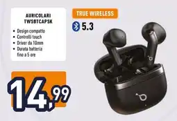 Unieuro ioplee AURICOLARI TWSBTCAPSK offerta