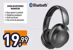 Unieuro Ioplee boom headphones boombtbk offerta