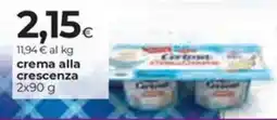 Coop Crema alla crescenza offerta