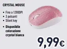 Unieuro Ioplee crystal mouse offerta