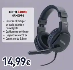 Unieuro Ioplee cuffia gaming game pro offerta