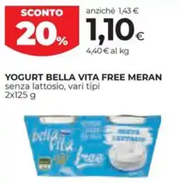 Coop Yogurt bella vita free meran offerta