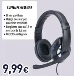 Unieuro Ioplee cuffia pc over ear offerta