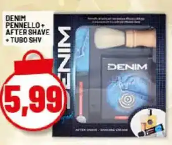 Denim pennello+ after shave + tubo SHV