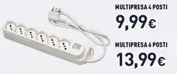 Unieuro Multipresa 4 posti offerta