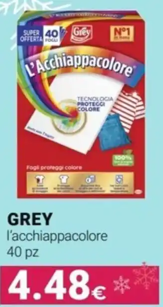 Tigotà GREY l'acchiappacolore 40 pz offerta