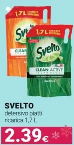 Tigotà SVELTO detersivo piatti ricarica offerta