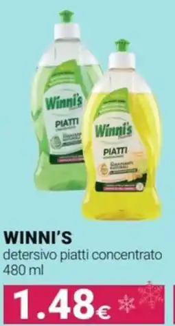 Tigotà WINNI'S detersivo piatti concentrato offerta