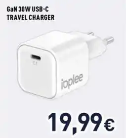 Unieuro Ioplee gan 30W usb-c travel charger offerta