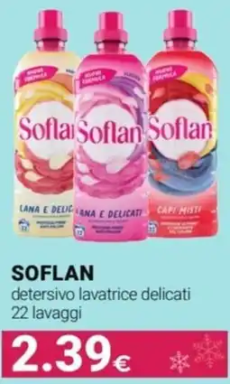 Tigotà SOFLAN detersivo lavatrice delicati offerta