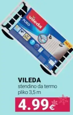 Tigotà VILEDA stendino da termo pliko 3,5 m offerta