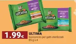 Tigotà ULTIMA bocconcini per gatti sterilizzati offerta