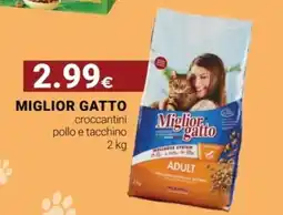 Tigotà MIGLIOR GATTO croccantini pollo e tacchino offerta