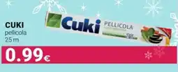 Tigotà CUKI pellicola 25m offerta
