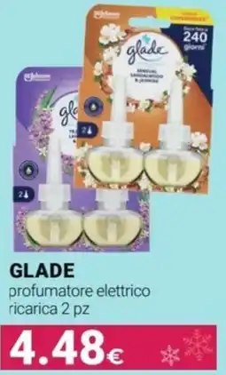 Tigotà GLADE profumatore elettrico ricarica 2 pz offerta