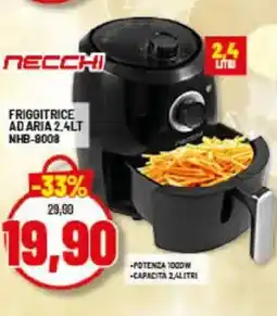 Risparmio Casa RECCHI FRIGGITRICE AD ARIA NHE-8003 offerta
