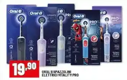 Risparmio Casa Oral B spazzolini elettrici vitality pro offerta