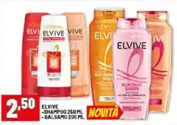 Risparmio Casa Elvive shampoo balsamo offerta