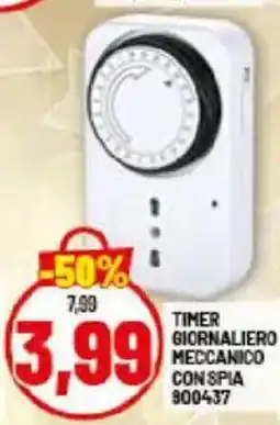 Risparmio Casa Timer giornaliero meccanico conspia offerta
