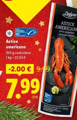 Lidl Astice americano offerta