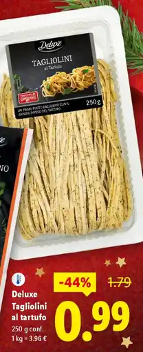 Lidl Deluxe Tagliolini al tartufo offerta