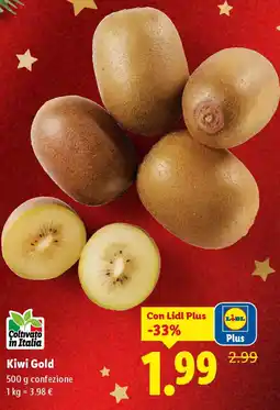 Lidl Kiwi Gold offerta