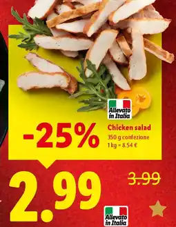 Lidl Chicken salad offerta