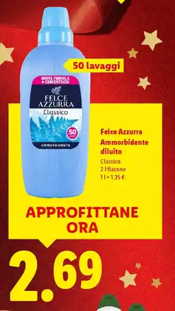 Lidl Felce Azzurra Ammorbidente offerta